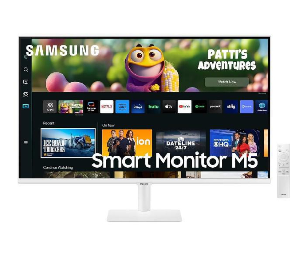 Samsung 27" Smart M50C Biały LS27CM501EUXDU - 1373744 - zdjęcie